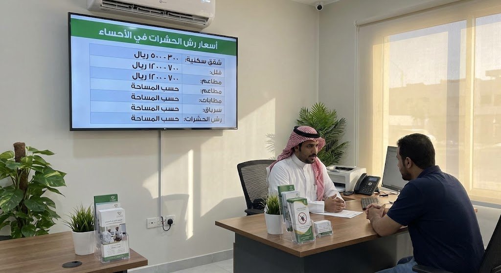 أسعار رش الحشرات في الأحساء